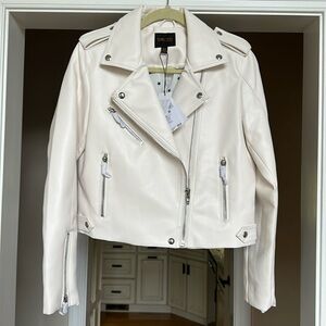 NWT Faux Leather Jacket